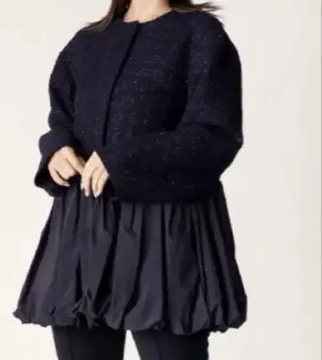 CELFORD 노카라 자켓 네이비