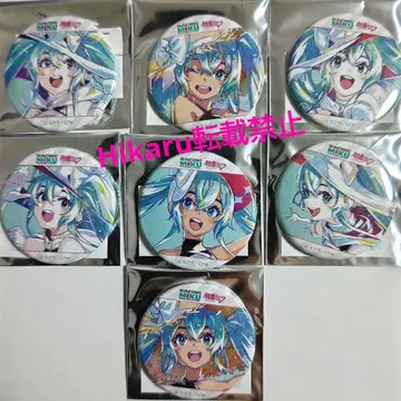 레이싱 미쿠 하츠네 미쿠 캔뱃지 2024 ani-art 전종 컴플리트