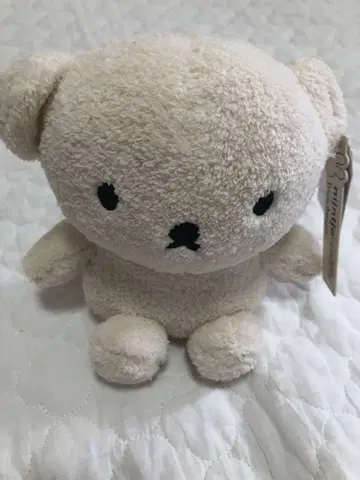 보리스 봉제 인형 화이트 아이보리 미피