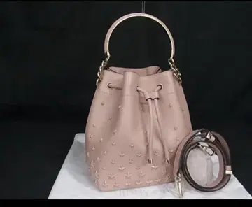 JIMMY CHOO 지미추 모자 꽁지 버킷