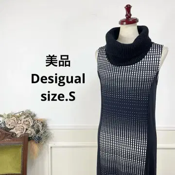새상품급 desigual 슬리브리스 원피스