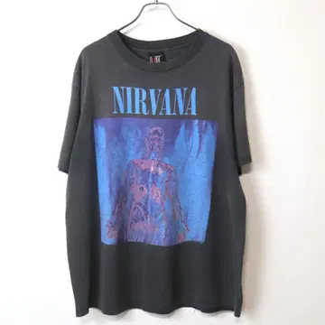 90s Nirvana Sliver 티셔츠 빈티지 닐바나