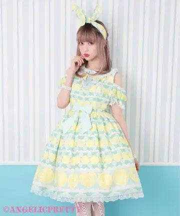 Angelic Pretty 레모네이드 플로트 원피스