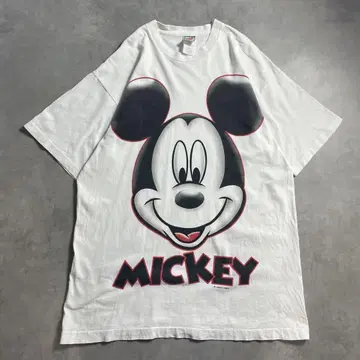90s USA제 미키 미키 대형 빈티지 T-셔츠