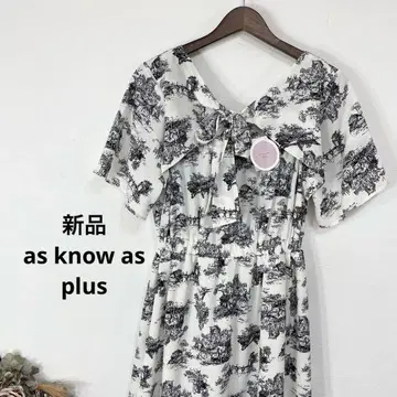 새상품 as know as plus 원피스