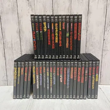 도호 특촬물 영화 DVD 컬렉션 37권 세트 고질라 모스라