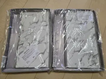 새상품 Rady 대리석 패턴 수납 박스 2개 세트