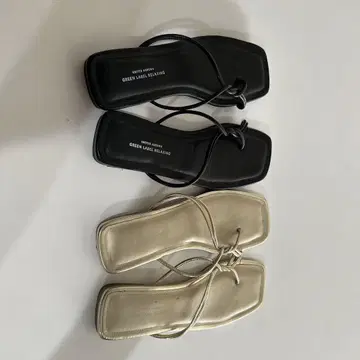 GREEN LABEL RELAXING 샌들 2켤레 세트