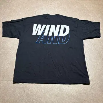 챔피온 wind and sea 티셔츠 반팔 네이비 콜라보