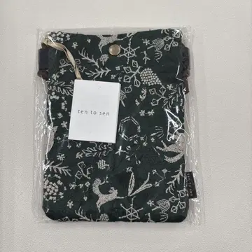 점과 선 무늬 제작소 미니백 여우의 작은 길 그린 스마트폰 숄더백