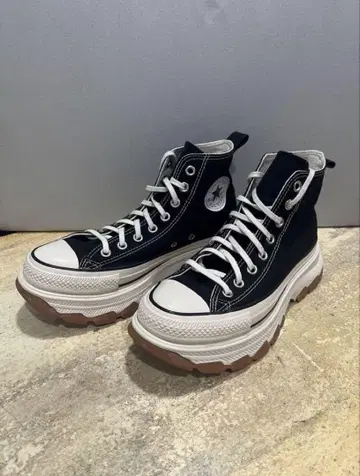 통굽 컨버스 올스타 100주년 트렉 웨이브 하이컷 26cm
