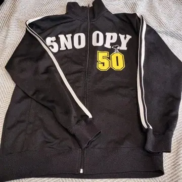 SNOOPY 50 저리 블랙 레트로 L 사이즈 스누피 USJ