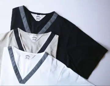 SUNSEA 선씨 18ss V-neck T V넥 티셔츠