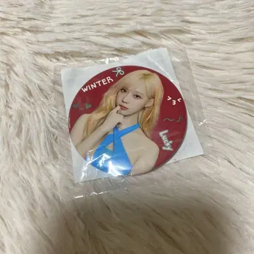 aespa 윈터 랜덤 토이 캔뱃지