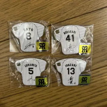 유니폼형 핀 배지 세트