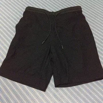 ZARA 자라 MAN 메쉬 블랙 하프 팬츠 XS 남성용