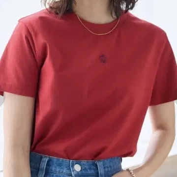 PUBLUX MARYQUANT 티셔츠 RED 반팔