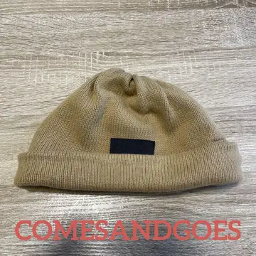 [새상품급] COMESANDGOES 캄즈 앤 고즈 비니 니트 모자 베이지