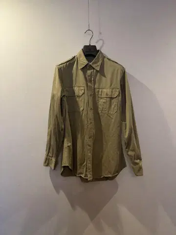 ANATOMICA 카키 긴팔 셔츠