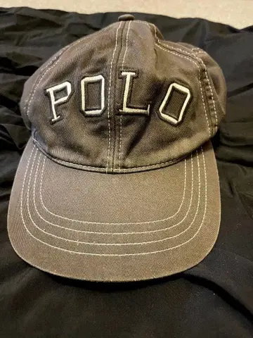 POLO 다크 그레이 야구 모자
