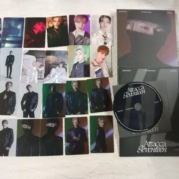 SEVENTEEN Attacca 앨범 + 포토 카드 세트 준