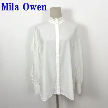 Mila Owen 미라 오웬 블라우스 화이트 면 셀룰로오스 0 C3629