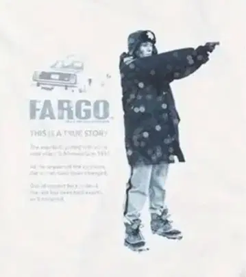 파고 영화 티셔츠 Fargo 조엘 코엔, 이단 코엔, 레어