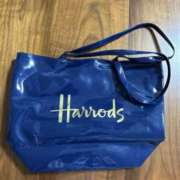 Harrods 네이비 토트백