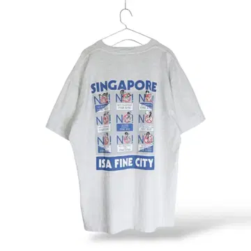 00s SINGAPORE IS FINE CITY 티셔츠