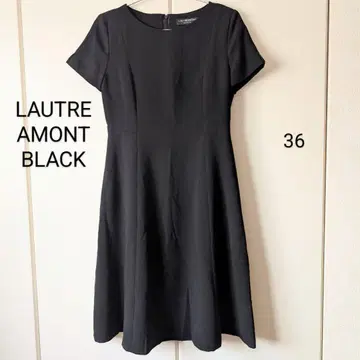 0035 LAUTREAMONT BLACK 로트레아몽 원피스 36