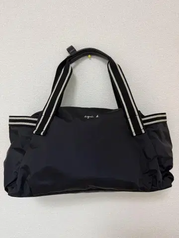 미사용품 에네스베 보야주 미니 보스턴 백 2way 블랙