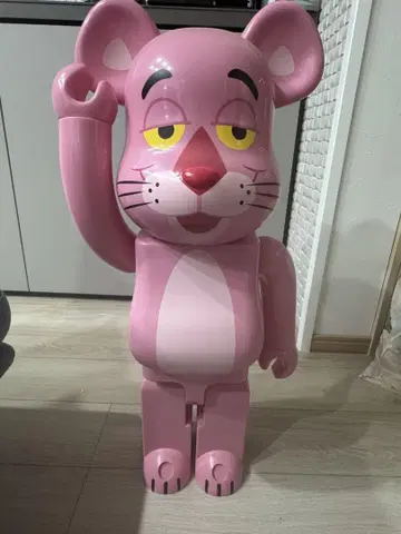 베어브릭 핑크 팬더 1000%