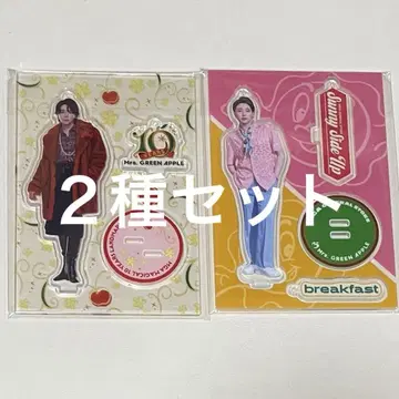 오모리 모토타카 아크릴 스탠드 2개 팝업 미세스 그린 애플