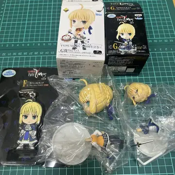 Fatezero TYPE-MOON 제일복권 세이버 3점 쿵 캐릭터
