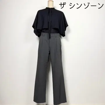 더 신존 크라이슬러 팬츠 그레이 스트레이트 34 SHINZONE