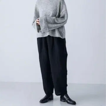 카구레 울 린넨 사루엘 팬츠