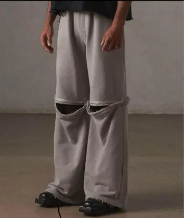 GRANCY ZipDesign SweatPants 그레이 M