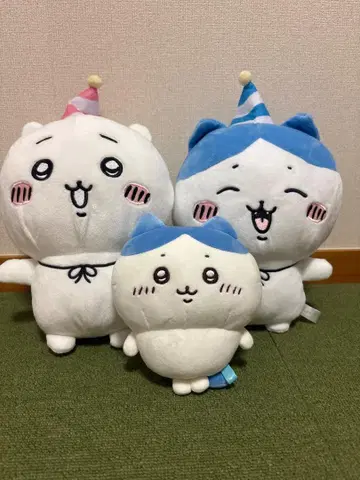 치이카와 봉제 인형 3종 세트