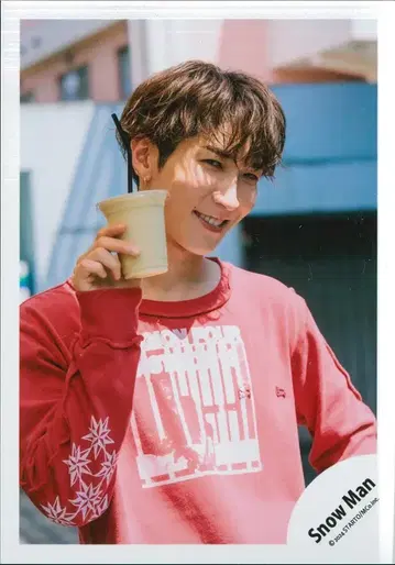 SnowMan RAYS MV 오프샷 와타나베 쇼타 공식 사진*1장