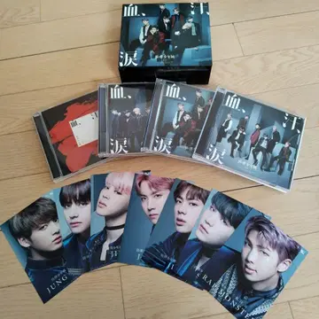BTS 피와 땀과 눈물 4형태 박스 세트 혜택 포함