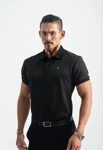 PHYSIQUE FRAME 피케 셔츠 블랙 검정 S