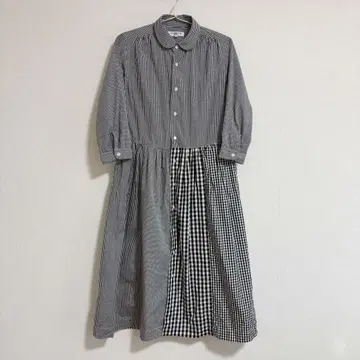 MORIKAGE SHIRT KYOTO 체크 셔츠 원피스 롱