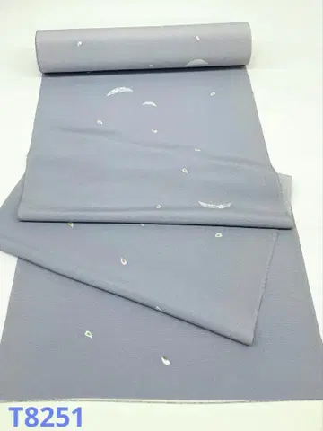 코몬 문양 디자인 비밀의 색상 순수 실크 옷감