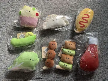 음식 키링