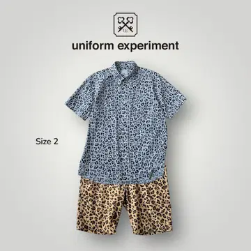 uniform experiment 레오파드 무늬 숏 팬츠 2