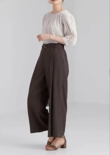 유나이티드 애로우즈 green label relaxing 린넨 같은 팬츠