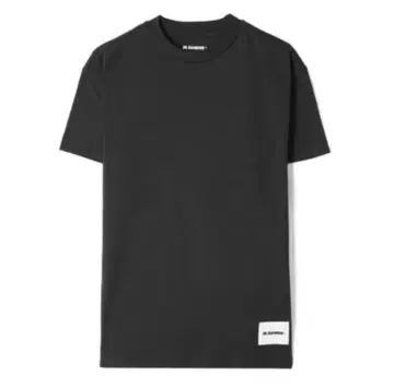 질 샌더 JIL SANDER+ 블랙 티셔츠