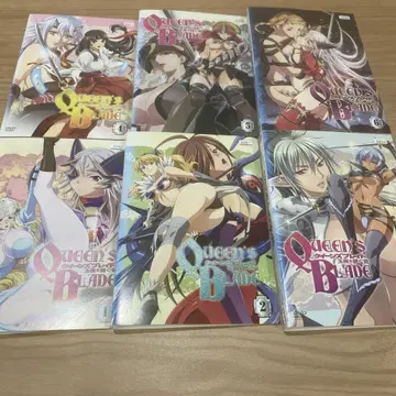 DVD 퀸즈 블레이드: 왕좌를 계승하는 자 전 6권 전권 세트