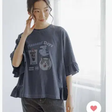 프릴 모듬 티셔츠