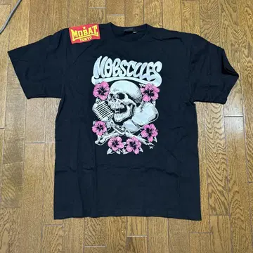 MOBAT TOKYO 스컬 티셔츠 블랙 모브 스타일